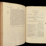 1802 Holy BIBLE Reeves KJV English King James 4v Ruscombe Poole Family Somerset