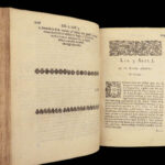 1655 ROME Antiquities ENGLISH Godwyn Moses & Aaron + Greek Atticae Archaeology