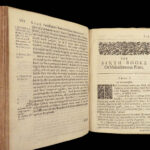 1655 ROME Antiquities ENGLISH Godwyn Moses & Aaron + Greek Atticae Archaeology