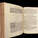 1655 ROME Antiquities ENGLISH Godwyn Moses & Aaron + Greek Atticae Archaeology