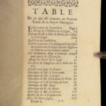 1726 Wars of Religion Menippean Satire Catholic LEAGUE Spain France Elzevier 3v