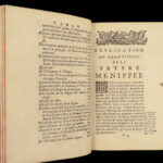 1726 Wars of Religion Menippean Satire Catholic LEAGUE Spain France Elzevier 3v