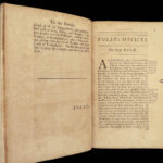 1699 ENGLISH De Officiis CICERO Philosophy ROME Roger L’Estrange BINDING
