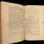 1699 ENGLISH De Officiis CICERO Philosophy ROME Roger L’Estrange BINDING