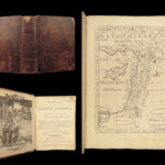 1796 JOSEPHUS Jewish Judaism Antiquities Jews MAP Whiston RARE Dublin ed FOLIO