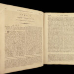 1796 JOSEPHUS Jewish Judaism Antiquities Jews MAP Whiston RARE Dublin ed FOLIO