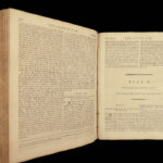 1796 JOSEPHUS Jewish Judaism Antiquities Jews MAP Whiston RARE Dublin ed FOLIO