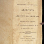 1808 SLAVERY 1ed Clarkson History of Slave Trade British Abolition MAP Africa 2v