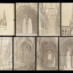 1820 Lichfield England 1ed Cathedral Church Illustrated Celtic Monks PLATES
