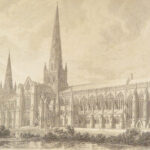 1820 Lichfield England 1ed Cathedral Church Illustrated Celtic Monks PLATES