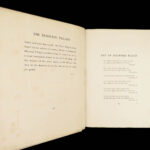 1909 Oliver Goldsmith Deserted Village America Hankey SIGNED Ltd ed ART Vellum