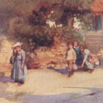 1909 Oliver Goldsmith Deserted Village America Hankey SIGNED Ltd ed ART Vellum