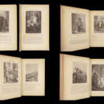 1873 Jules Verne 1ed Around the World in 80 Days Adventure Voyages French Hetzel