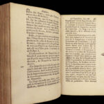 1693 Catholic INQUISITION Torture 1ed Marsollier & Limborch Pope Boniface VIII
