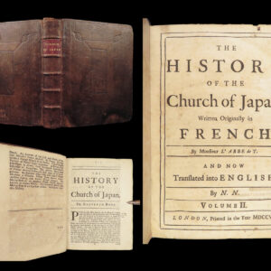 1707 JAPAN 1ed Church History Jesuit Missionary Torture Catholic Martyrs CHINA