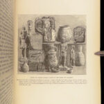 1892 EGYPT 1ed Ancient Pharaohs Hatshepsut Hieroglyphics Illustrated Greek Art