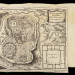 1696 BIBLE Holy Land MAPS Jewish Temple ART Lamy Jerusalem Israel Judaica Jews