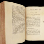 1696 BIBLE Holy Land MAPS Jewish Temple ART Lamy Jerusalem Israel Judaica Jews
