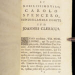 1711 GREEK Dialogues 1ed Aeschines Socraticus Plato SOCRATES Philosophy Latin