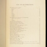 1879 ASTRONOMY Midnight Sky Charts Star MAPS Zodiac Planets Constellations