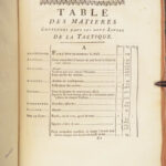 1763 Famed NAVAL Tactics 1ed Seven Years War French Navy Illustrated Bigot RARE