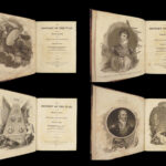 1816 French Revolution 1ed NAPOLEON Illustrated MAPS Napoleonic Wars Clarke 4v