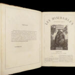 1867 Les Misérables Victor HUGO French Literature Gustave Brion Illustrated ART