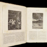 1867 Les Misérables Victor HUGO French Literature Gustave Brion Illustrated ART