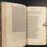 1823 RARE TINY Dante Alighieri Divine Comedy Inferno Purgatory Italian Miniature