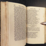 1823 RARE TINY Dante Alighieri Divine Comedy Inferno Purgatory Italian Miniature
