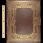 1868 BEAUTIFUL Holy BIBLE Harding Potter Family King James KJV RARE Folio Art