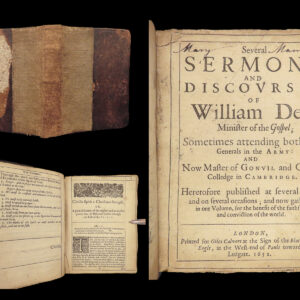 1652 PURITAN 1ed English Bible Sermons William Dell Cambridge CROMWELL London