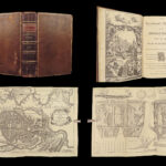 1749 Spanish Conquistadors Voyages MAPS 1ed Electricity Tobago Algiers PIRATES