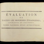 1797 ECONOMICS Foreign Exchange Money Banking Coins Paris Brussels London NANCY
