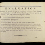 1797 ECONOMICS Foreign Exchange Money Banking Coins Paris Brussels London NANCY