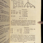 1681 Dutch Mathematics 1ed Sinuum & Logarithms Trigonometry Astronomy Vlacq