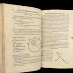 1681 Dutch Mathematics 1ed Sinuum & Logarithms Trigonometry Astronomy Vlacq