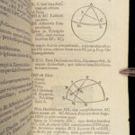 1681 Dutch Mathematics 1ed Sinuum & Logarithms Trigonometry Astronomy Vlacq