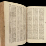 1681 Dutch Mathematics 1ed Sinuum & Logarithms Trigonometry Astronomy Vlacq