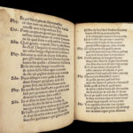 1518 Italian Renaissance Poetry 1ed Comedia de FORTUNA Siena Humanism Trinci