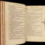 1736 ENGLISH Letters of Turkish SPY by Marana Ottoman Byzantine Political 8v SET