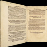 1567 Bavarian LAW 1ed Inheritance Family & Property German Italian Cipolla Folio