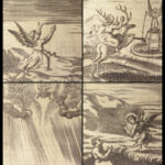 1679 Emblems ART Pia Desideria Herman Hugo Emblemata Illustrated Pope Urban VIII