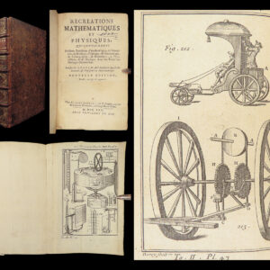 1725 AUTO Mechanics Math Inventions Physics Ozanam Magic Science Astronomy 4v