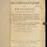 1725 AUTO Mechanics Math Inventions Physics Ozanam Magic Science Astronomy 4v