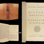1782 Revolutionary WAR Accounts 1ed Eutaw Springs French Battles Hyder Ali INDIA