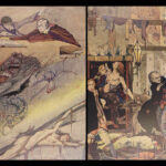 1933 Edgar Allen Poe 1ed Tales of Mystery Clarke COLOR Illustrated Macabre