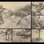 1910 Theodore Roosevelt 1st ed African Game Trails Illustrated HUNTING Sporting