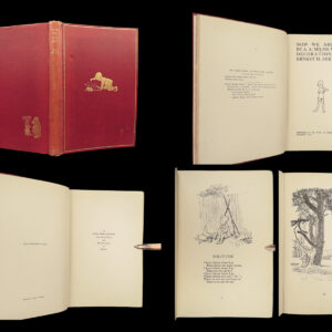 1927 Winnie the Pooh 1ed MILNE Now We Are Six Children’s Classic Shepard ART