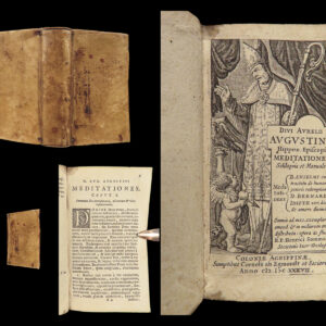 1637 saint augustine meditation soliloquies medieval bible prayer anselm bernard